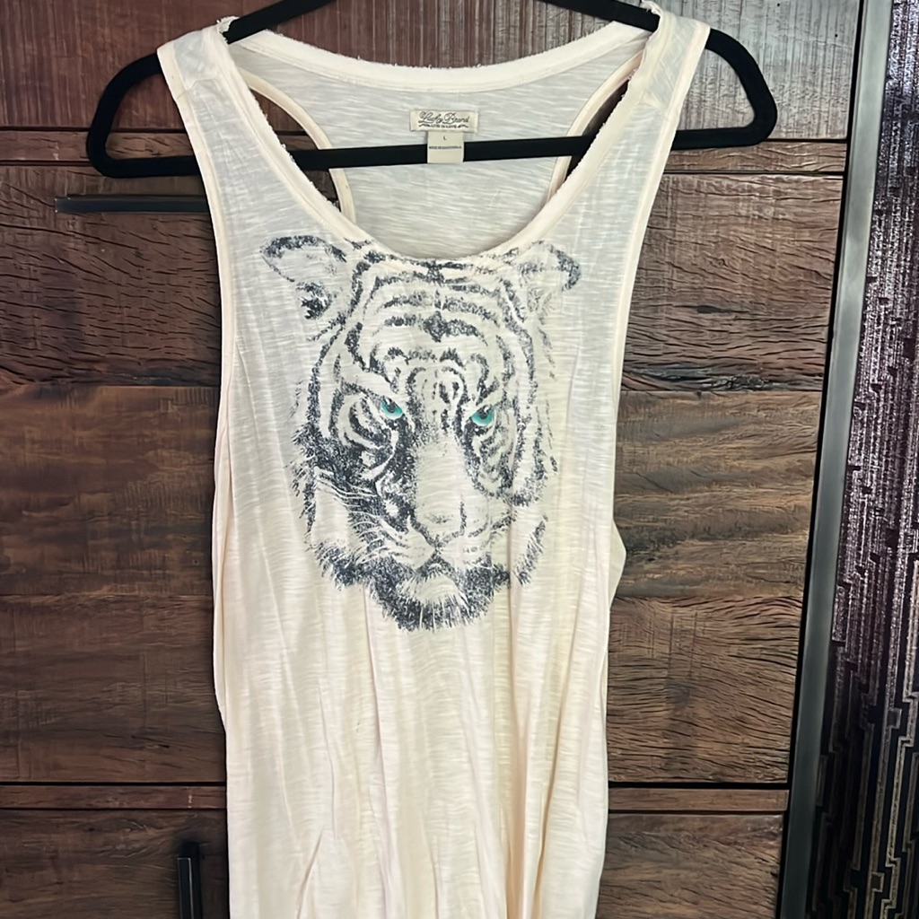 Og Lucky Brand Long Tiger Tank